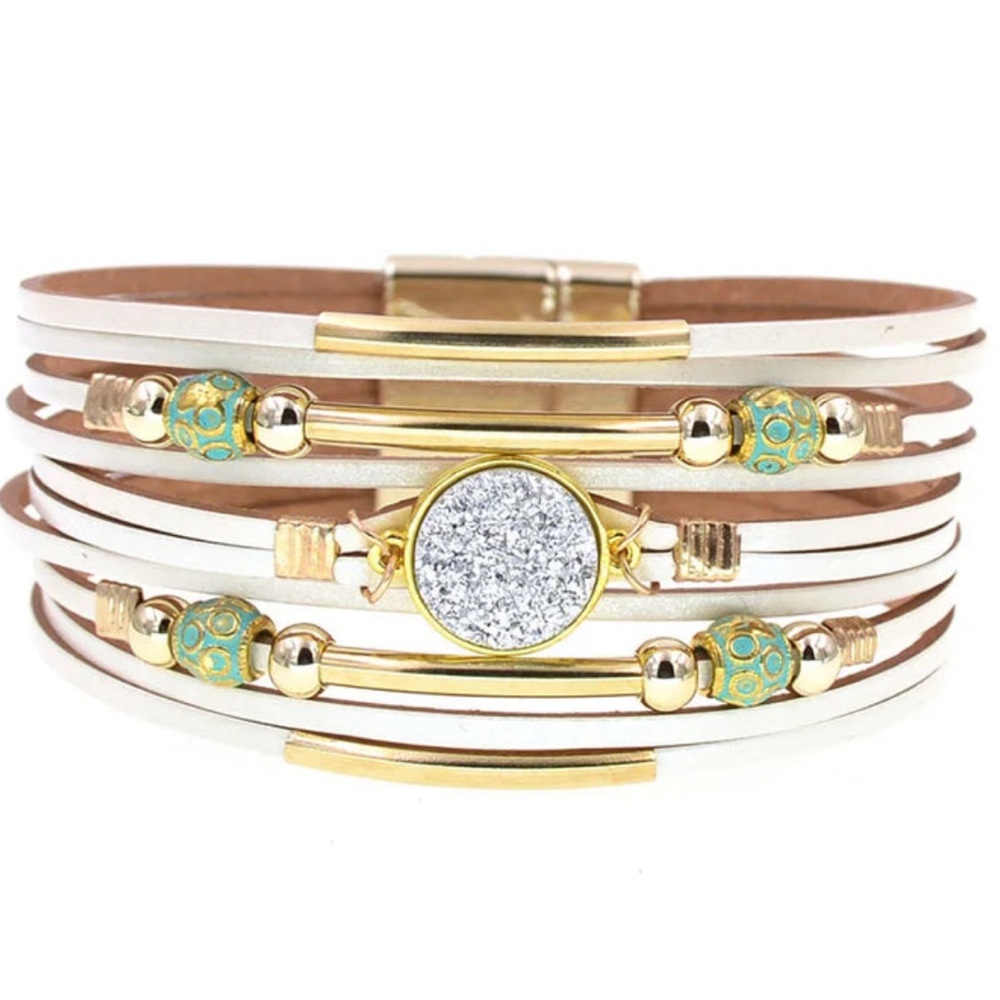 Victoria Emerson Leather Wrap Bracelet